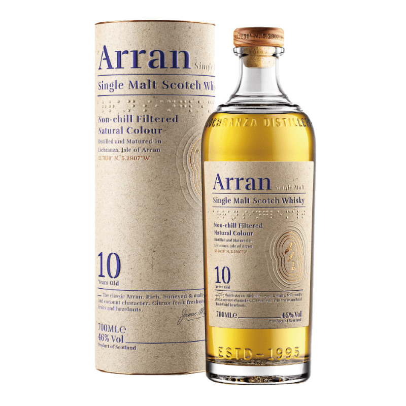 Arran WHISKY 英國愛倫10年單一麥芽蘇格蘭威士忌 0.7L 46%團購推薦