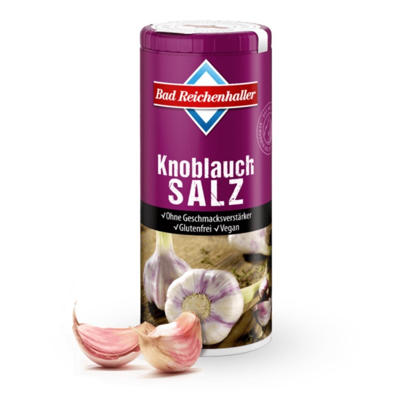 德國Bad Reichenhaller阿爾卑斯山鹽大蒜鹽
