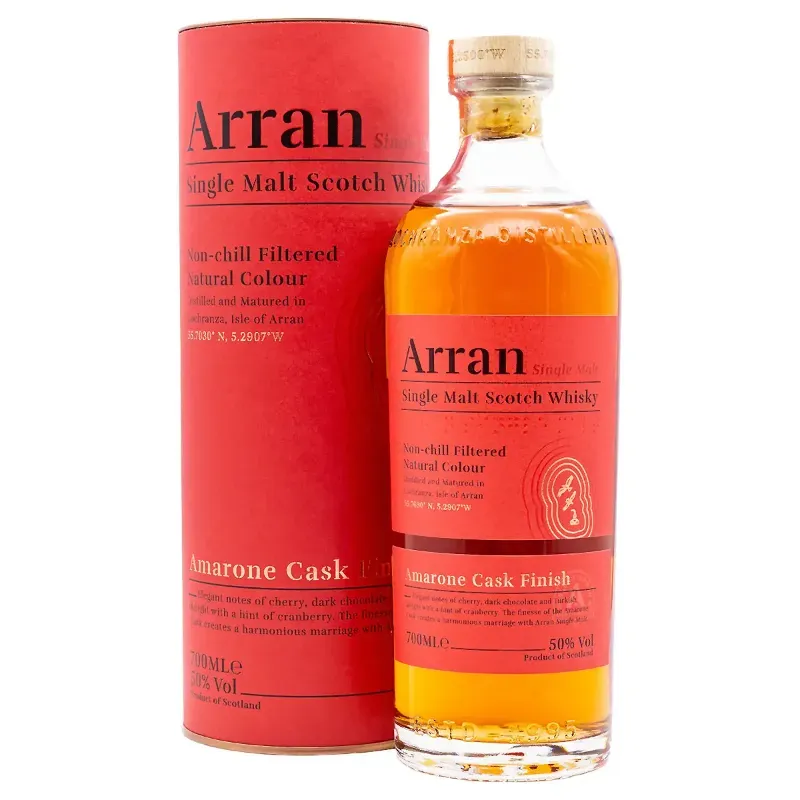 英國愛倫阿馬龍紅酒桶裝單一麥芽蘇格蘭威士忌 0.7L 50%團購推薦