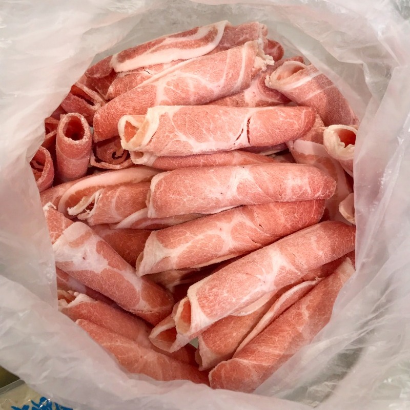 西班牙梅花豬肉火鍋肉片1kg 【袋裝】團購推薦